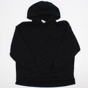 Chrldr Womens Pullover Oversized Hoodie Sweater Black Size Medium M